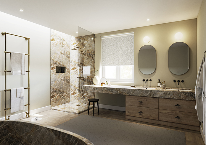 Kanika (Blackout), Silver Fox - Roller Blind - Image 7